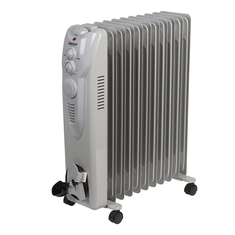 Igenix Oil Filled 2,500 Watt Portable Electric Radiator Heater